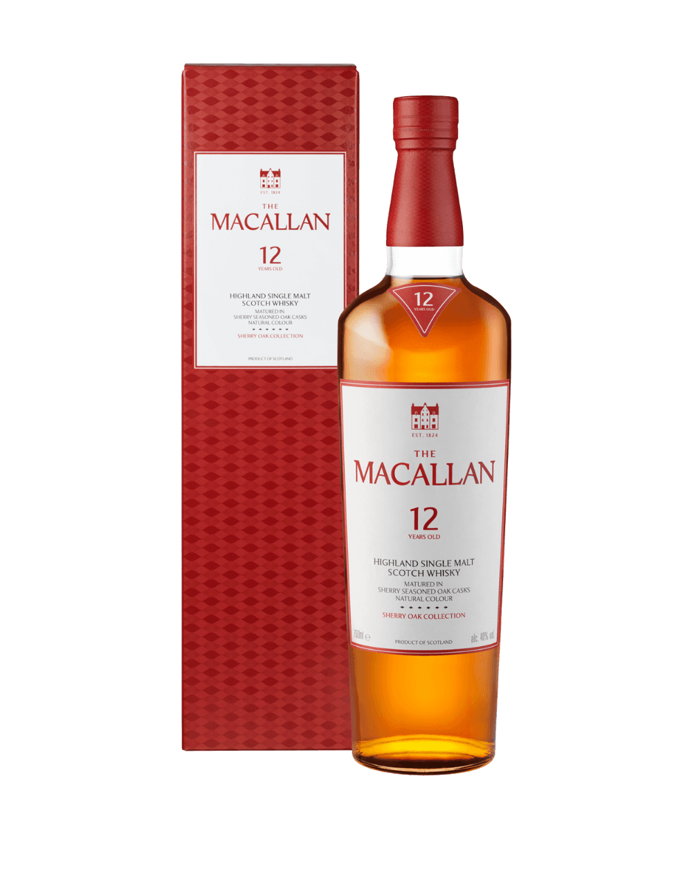 The Macallan Sherry Oak 12 Years Old Single Malt Whisky | ReserveBar