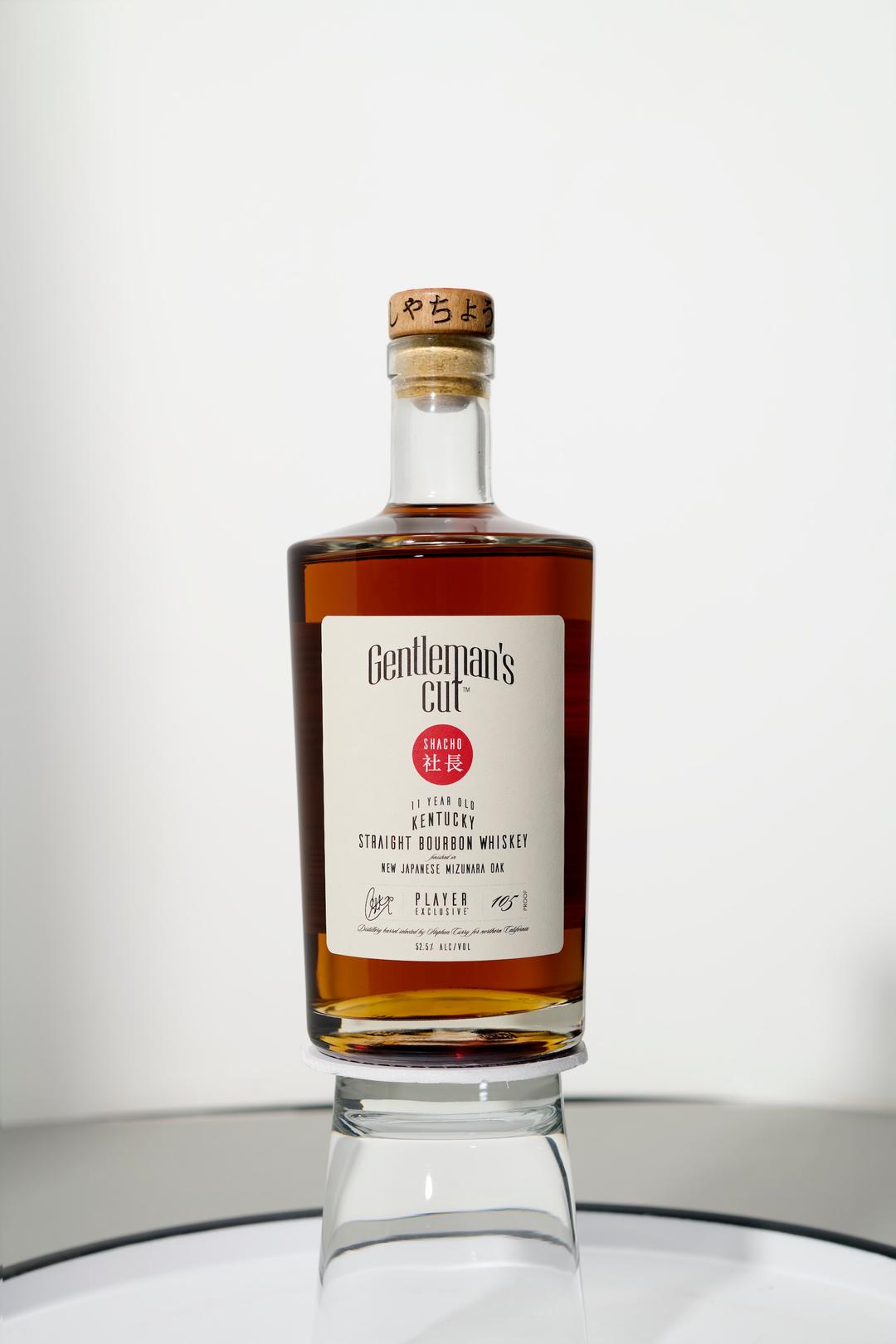 GENTLEMAN'S CUT PLAYER EXCLUSIVE BOURBON WHISKEY SHACHO EDITION