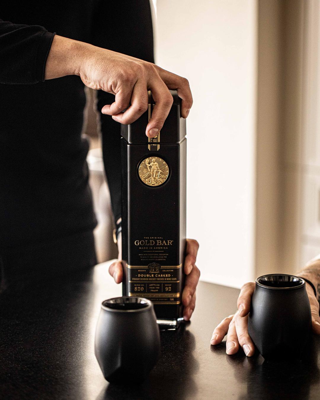 GOLD BAR® BLACK DOUBLE CASK BOURBON