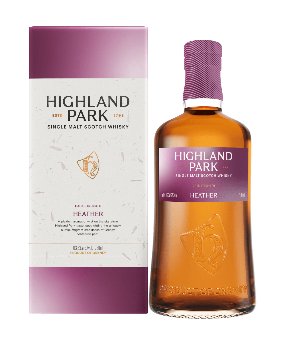 HIGHLAND PARK CASK STRENGTH HEATHER SINGLE MALT SCOTCH WHISKY