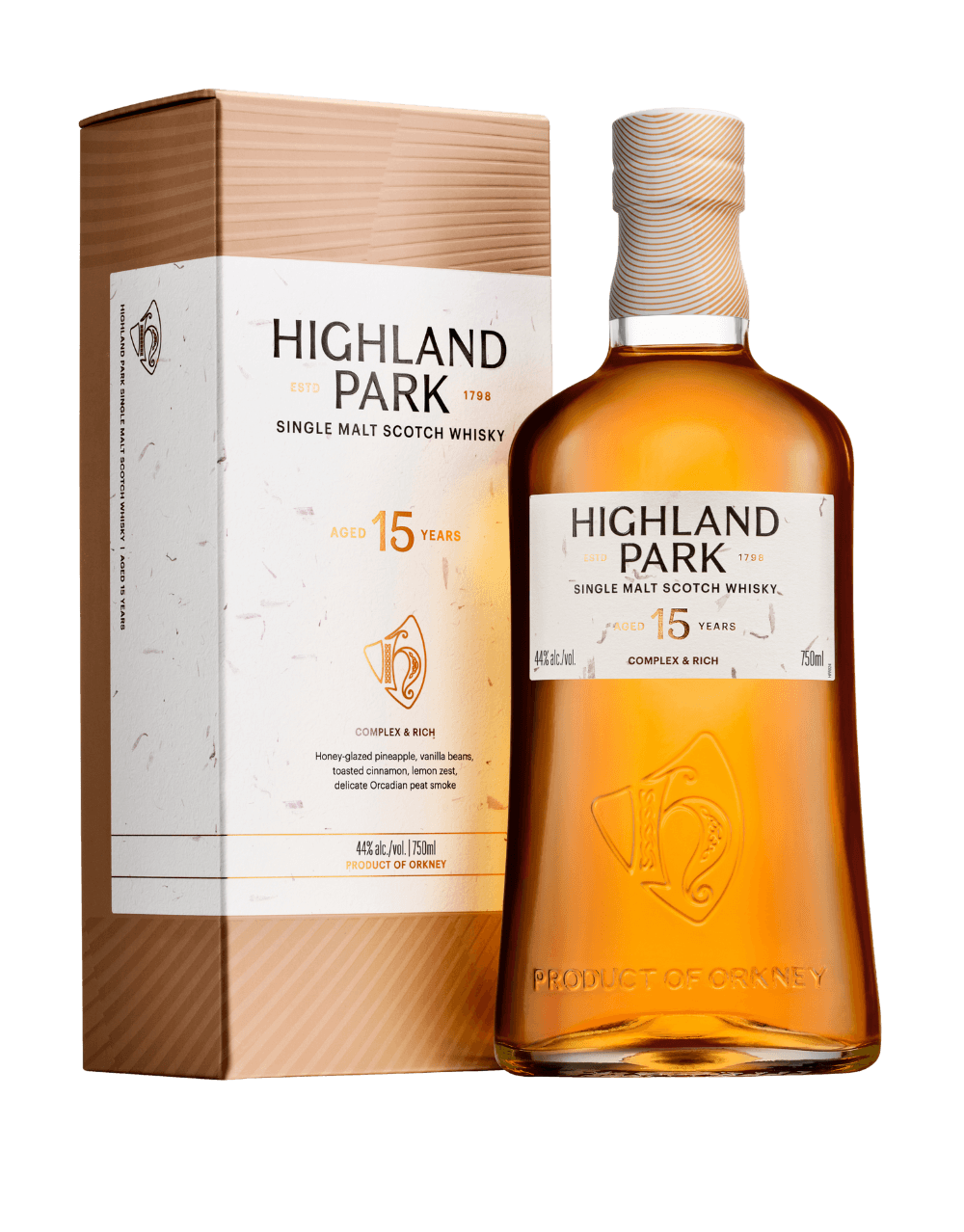 HIGHLAND PARK 15 YEAR OLD SINGLE MALT WHISKY