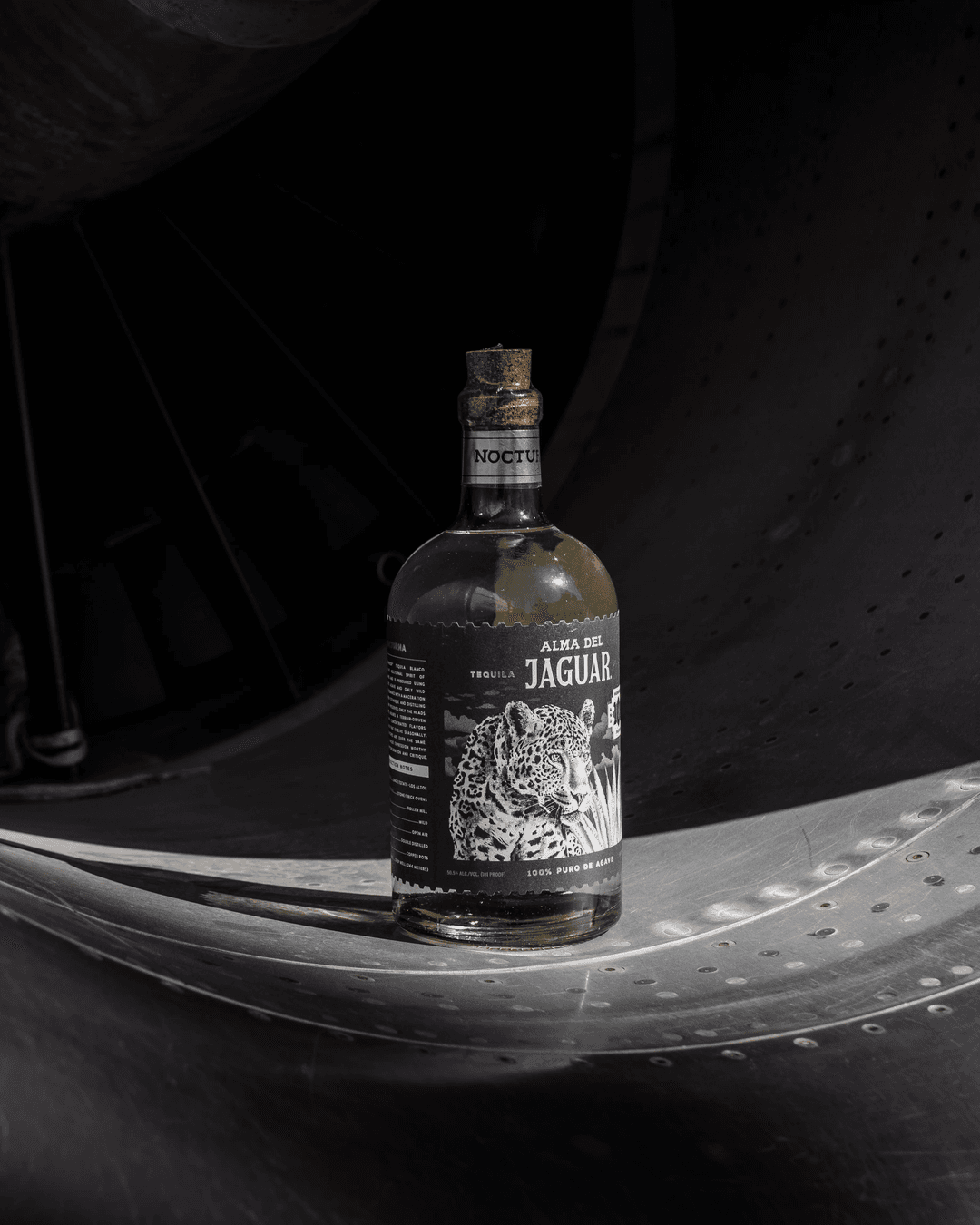 ALMA DEL JAGUAR NOCTURNA HIGH PROOF BLANCO TEQUILA