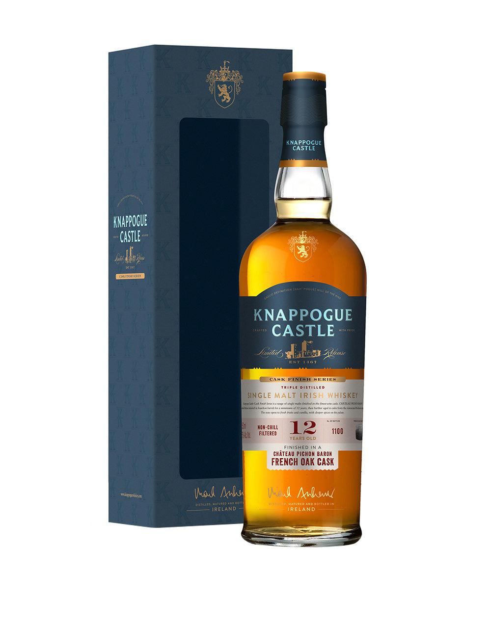 KNAPPOGUE CASTLE FRENCH OAK CASK IRISH WHISKEY