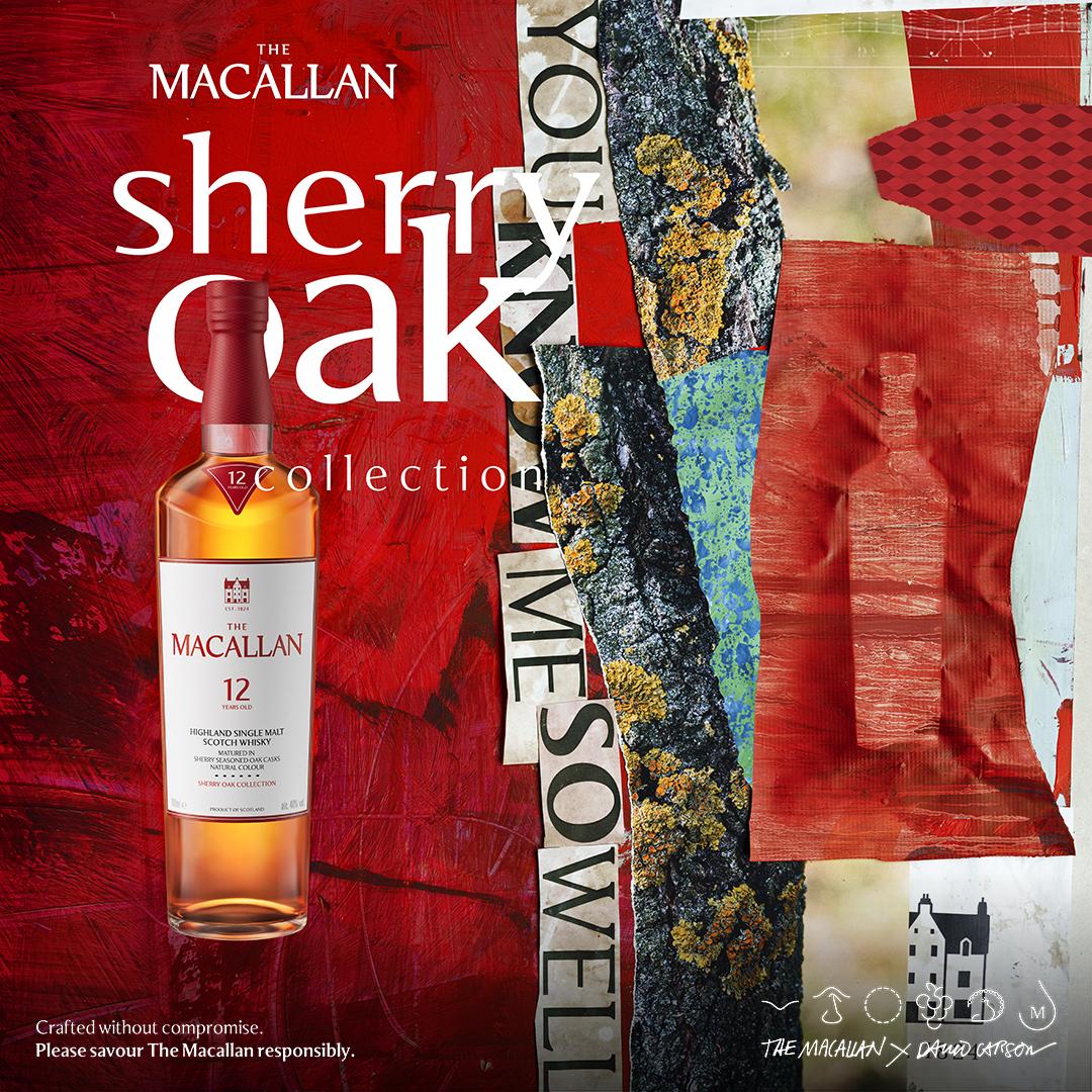 THE MACALLAN SHERRY OAK 12 YEARS OLD SINGLE MALT WHISKY