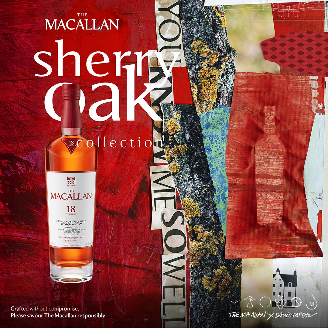 THE MACALLAN SHERRY OAK 18 YEARS OLD SINGLE MALT WHISKY