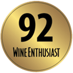 92 point from Wine Enthusiest