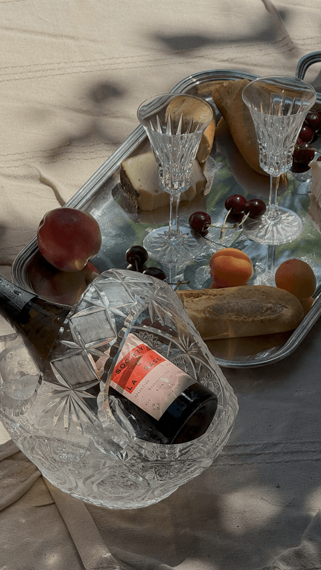 SOCIETY DE LA RASSI BESO BESA SPARKLING NON-ALCOHOLIC ROSÉ