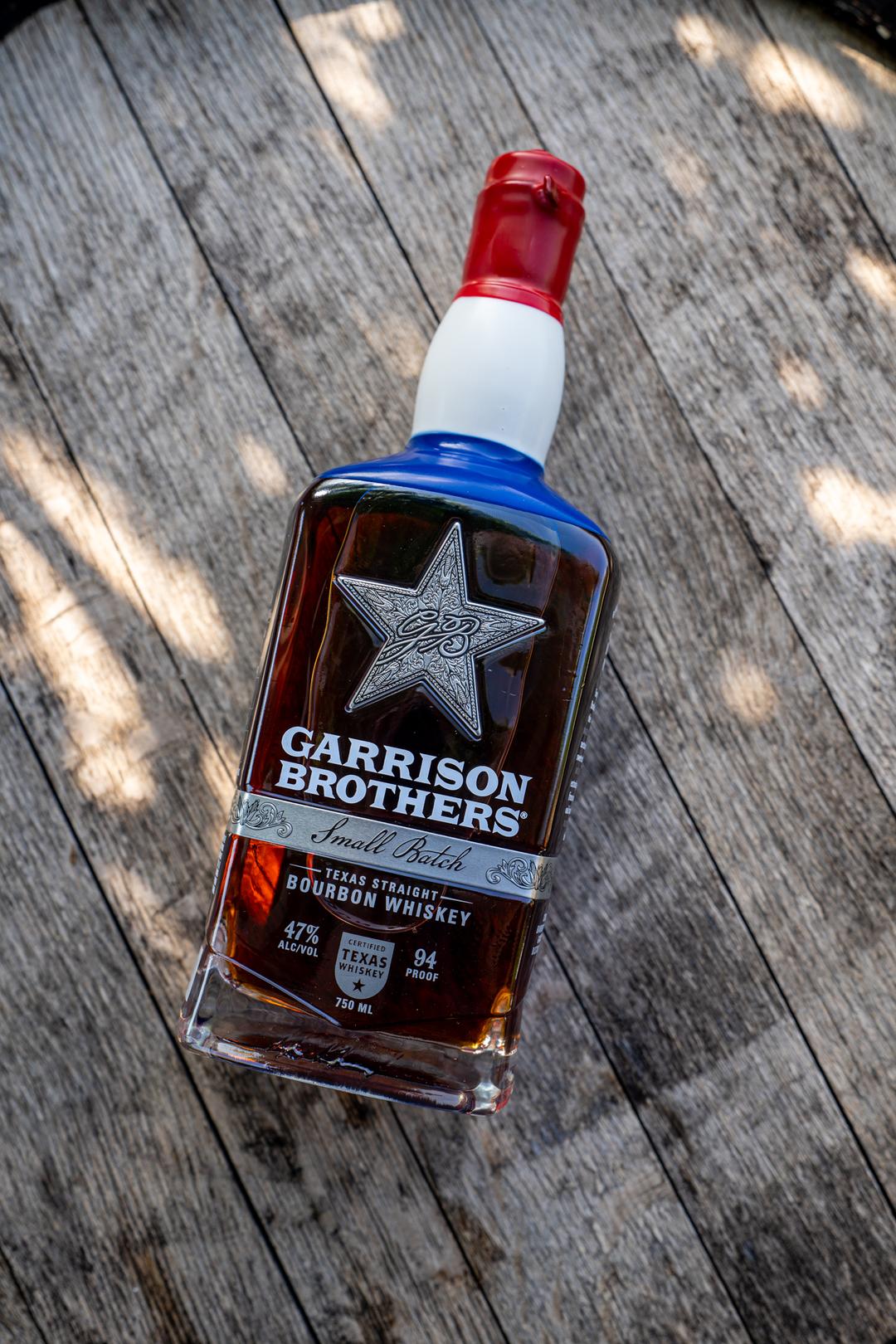 GARRISON BROTHERS RED, WHITE & BLUE BOURBON LIMITED EDITION SMALL BATCH