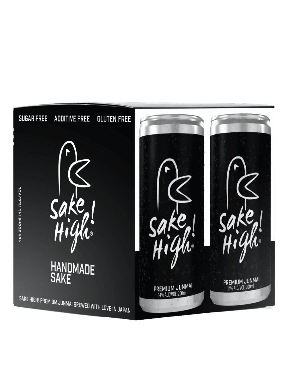 SAKE HIGH! PREMIUM JUNMAI SAKE