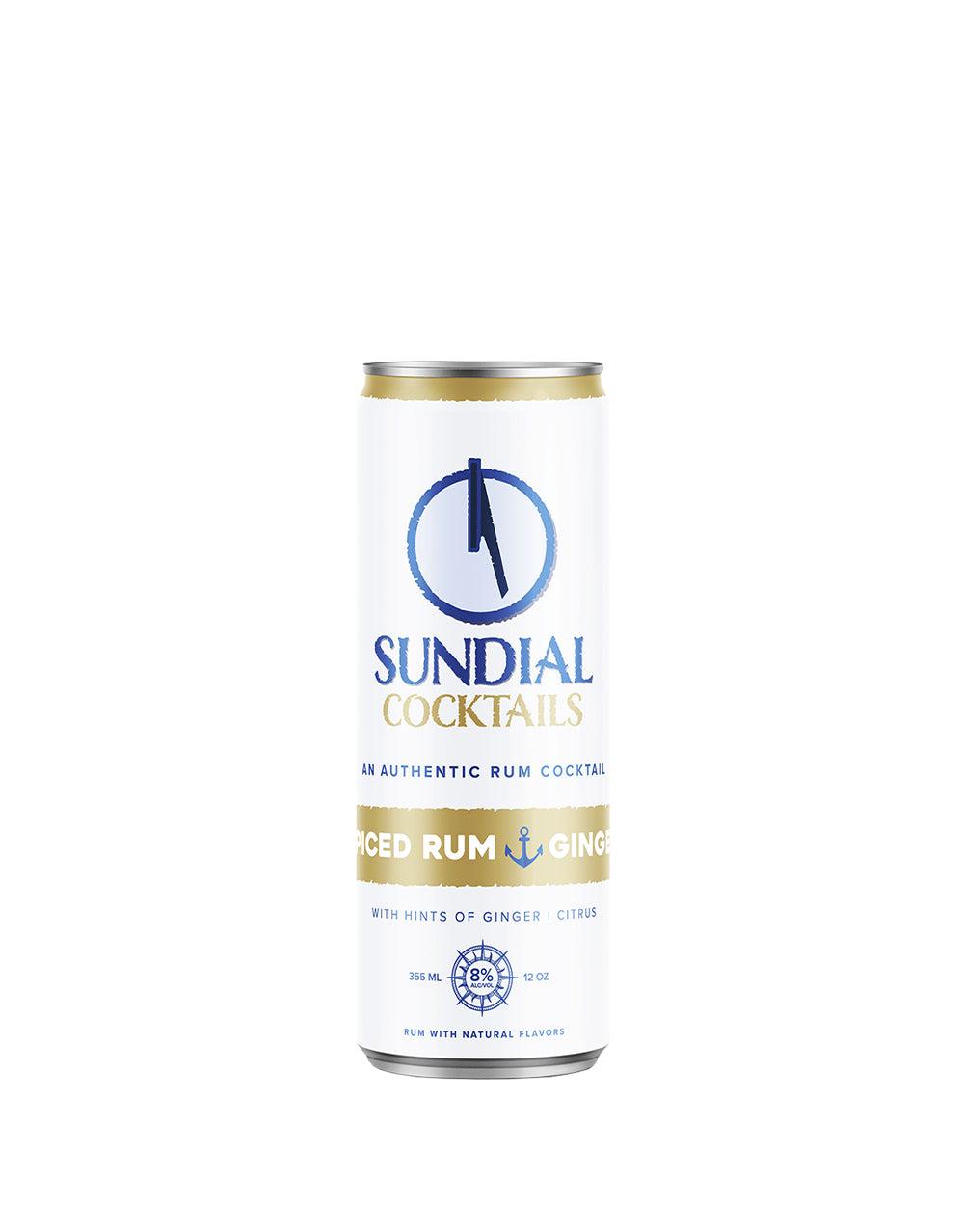 SUNDIAL COCKTAILS SPICED RUM & GINGER