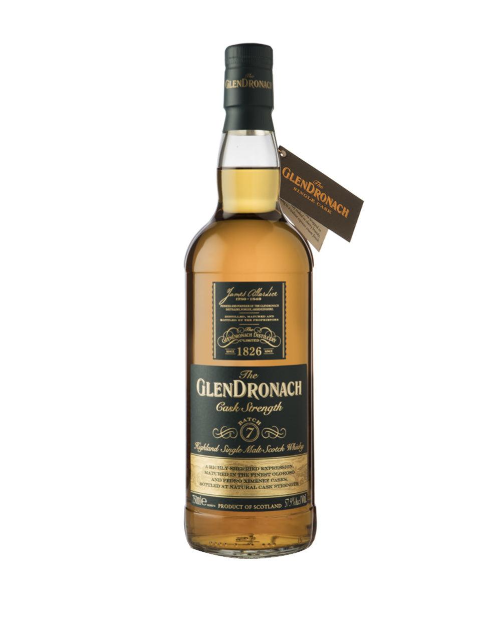THE GLENDRONACH CASK STRENGTH BATCH 7 SINGLE MALT WHISKY