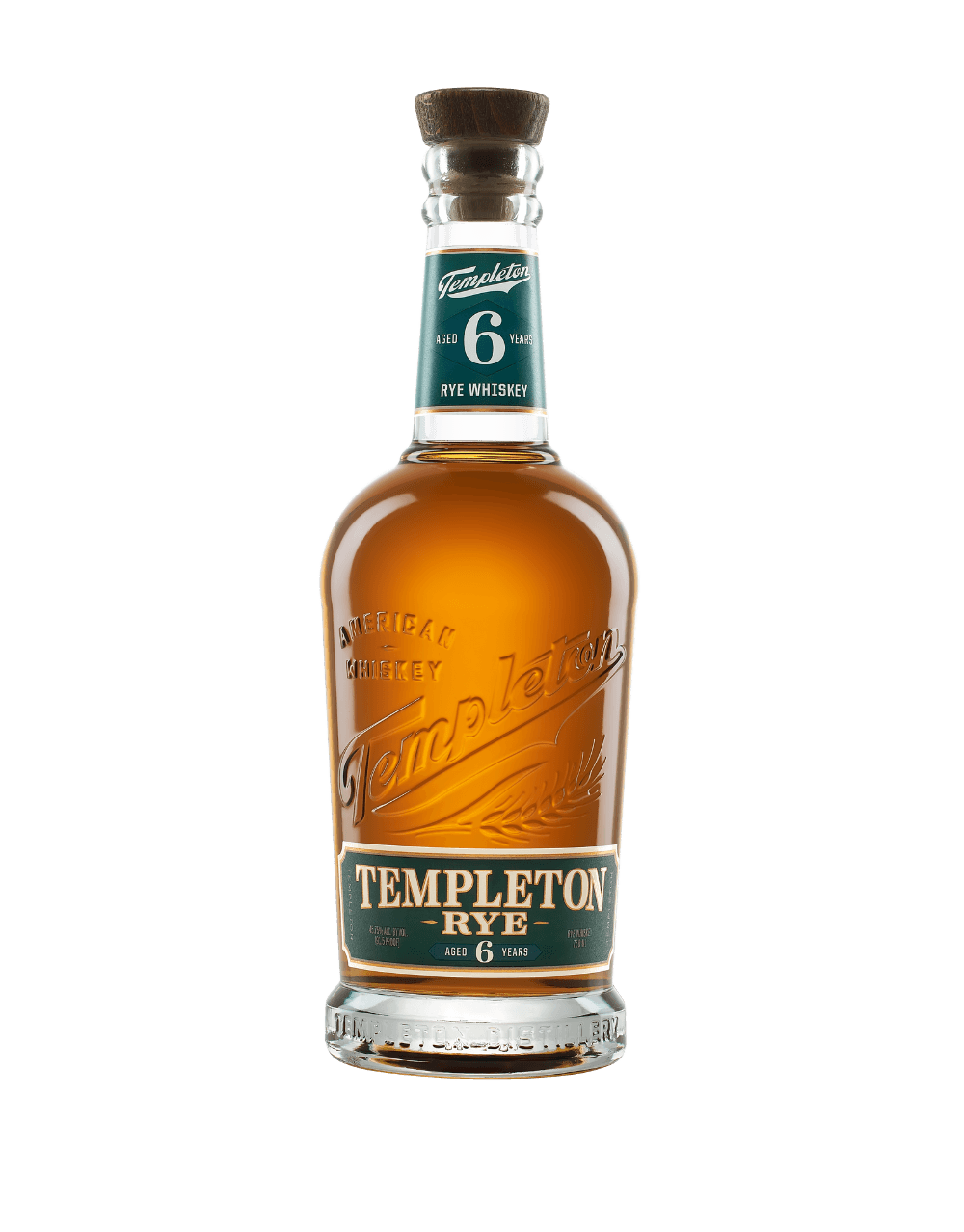 TEMPLETON 6 YEAR RYE WHISKEY