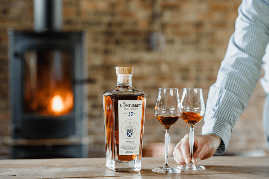 THE GLENTURRET 15 YEAR SINGLE MALT WHISKY
