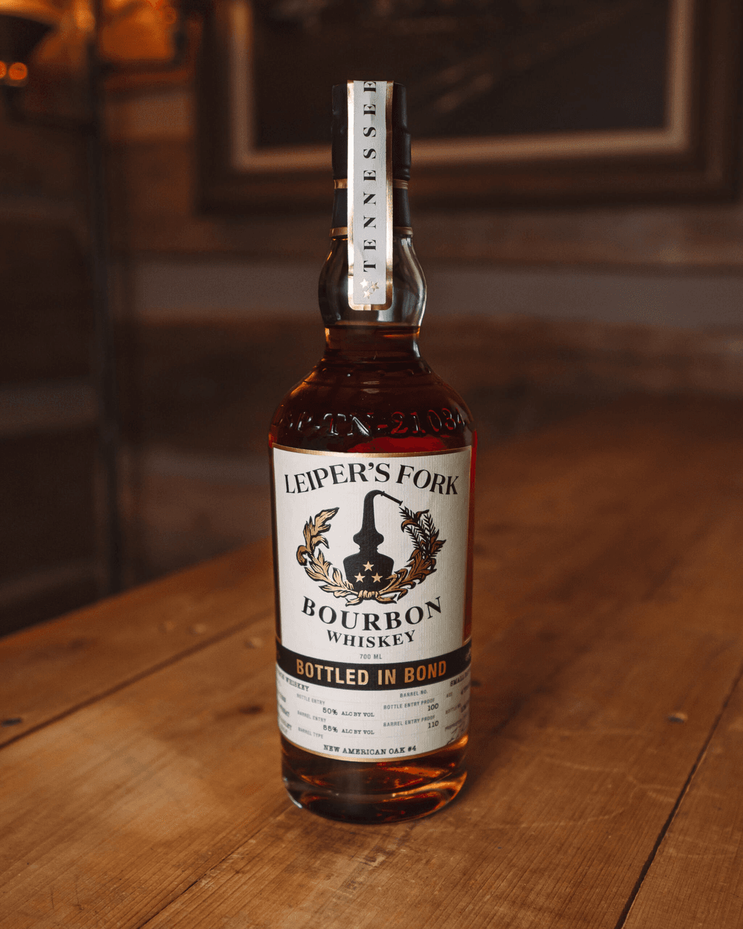 LEIPER'S FORK BOTTLE IN BOND BOURBON