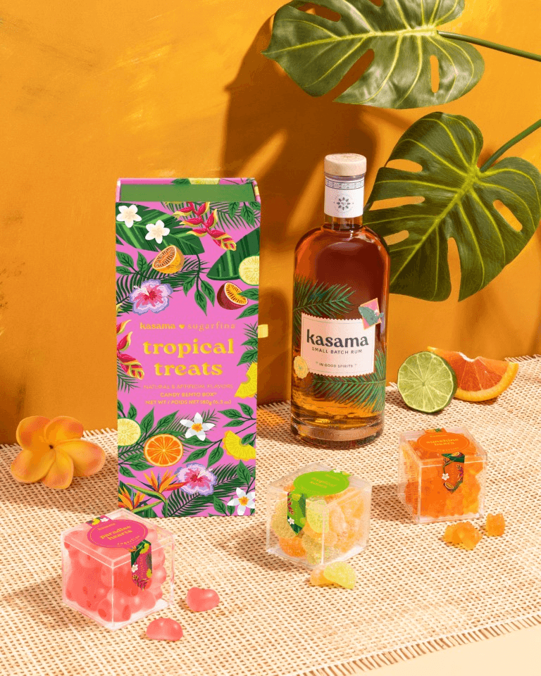 SUGARFINA TROPICAL TREATS 3 PIECE BENTO