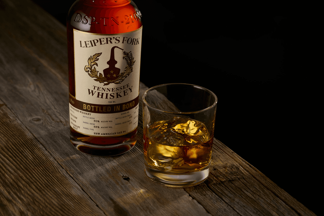 LEIPER'S FORK BOTTLE IN BOND TENNESSEE WHISKEY
