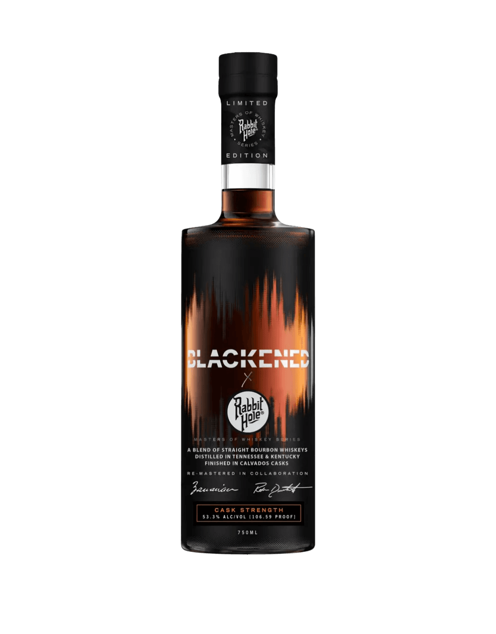 BLACKENED™ X RABBIT HOLE CASK FINISHED BOURBON WHISKEY