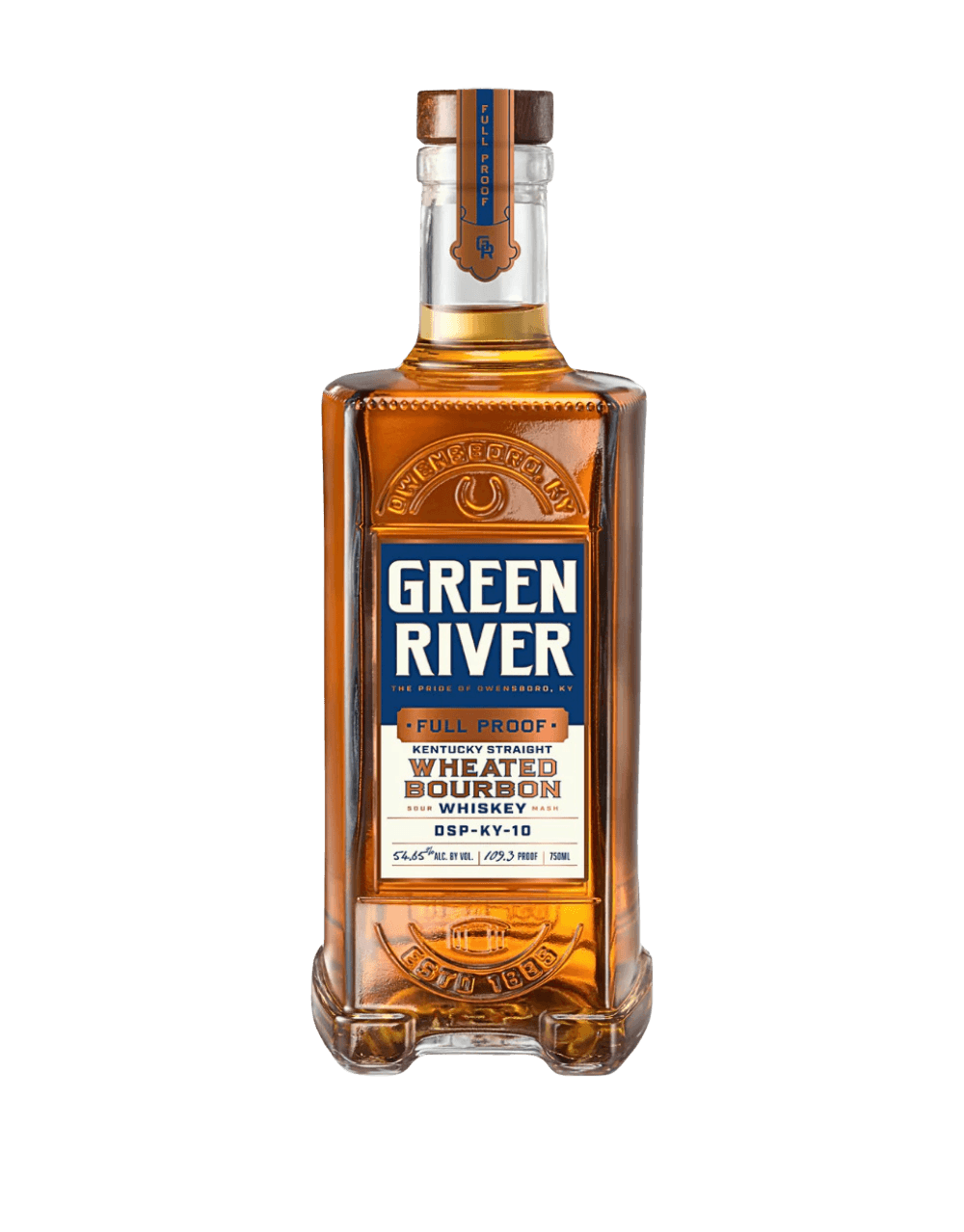 GREEN RIVER FULL PROOF WHEATED BOURBON WHISKEY