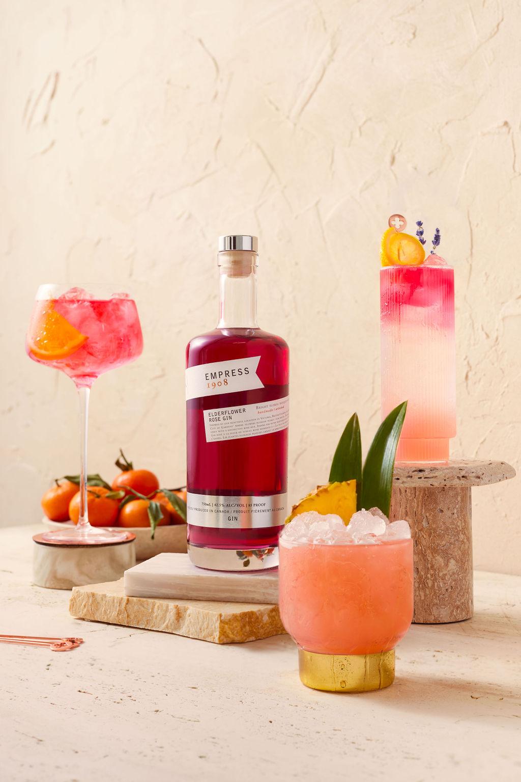 EMPRESS 1908 ELDERFLOWER ROSE GIN