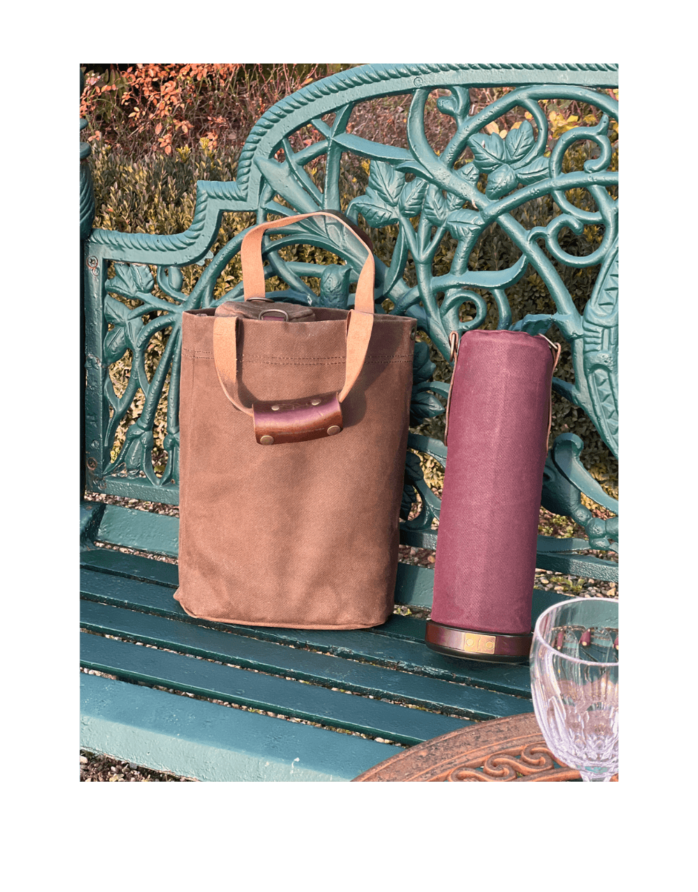 VINARMOUR TOTE BAG, BROWN