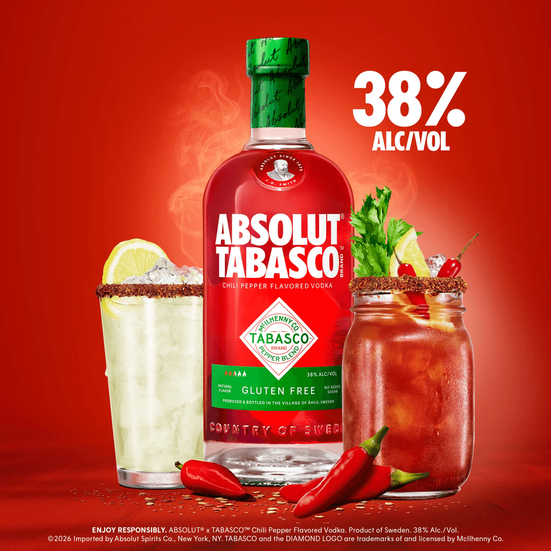 ABSOLUT TABASCO FLAVORED VODKA