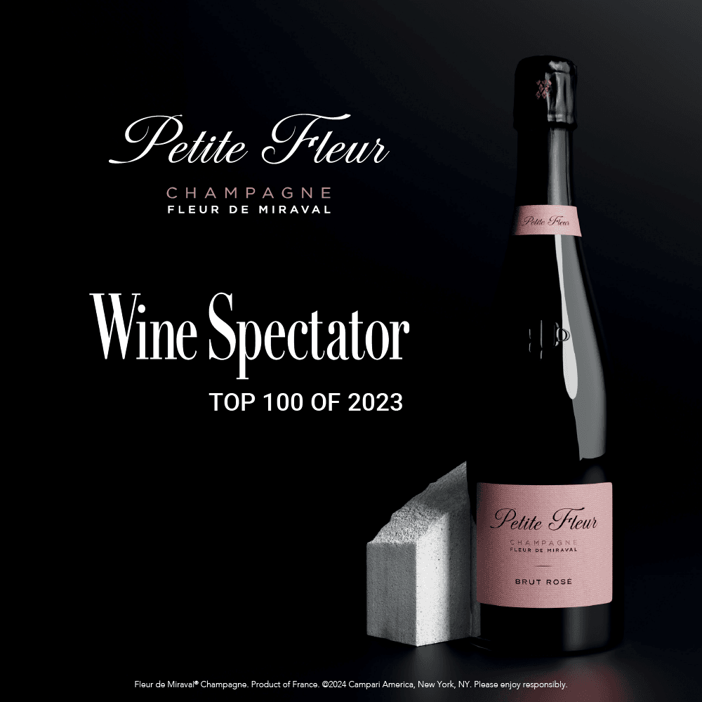 FLEUR DE MIRAVAL ROSÉ CHAMPAGNE PETITE FLEUR NV