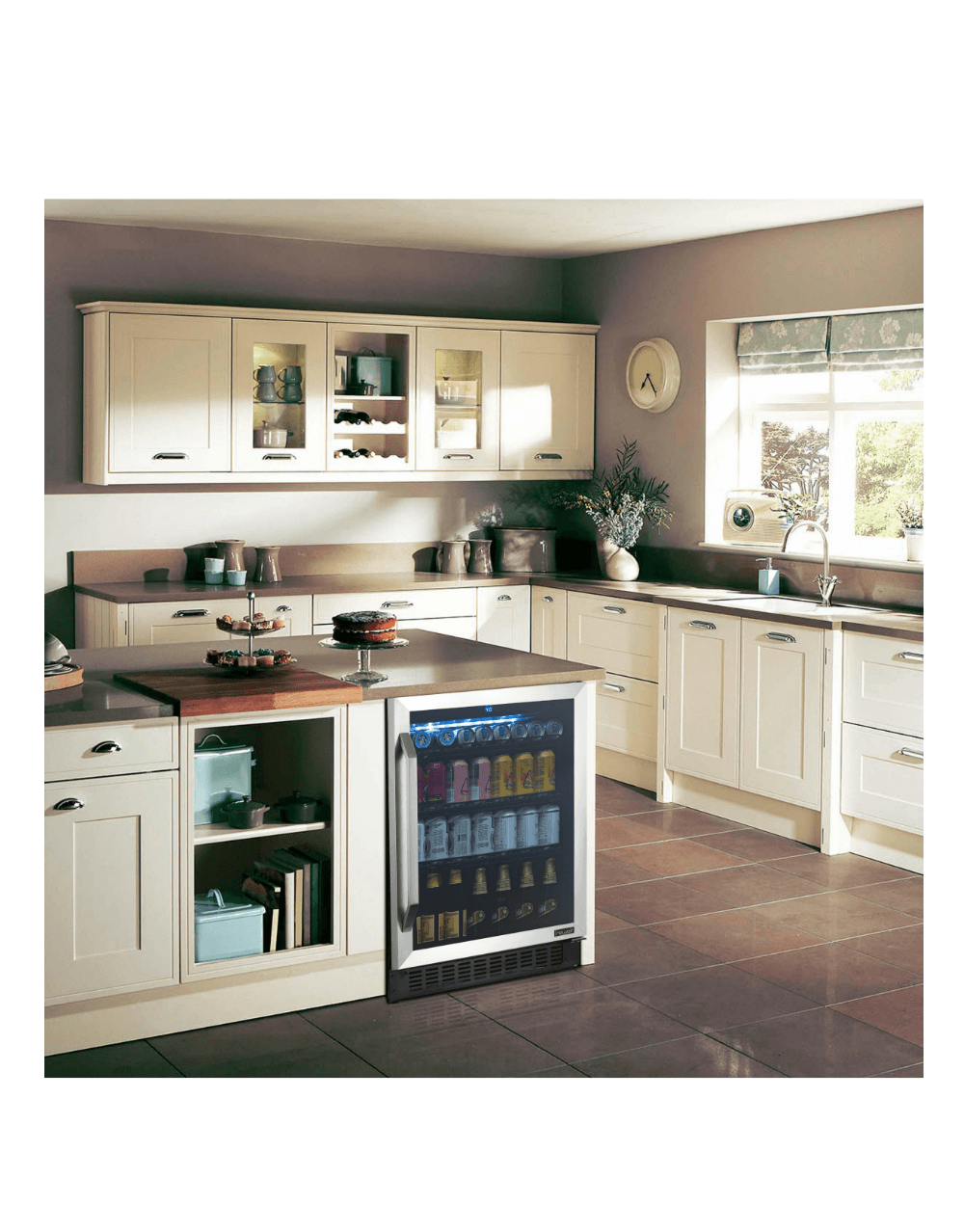 NEWAIR FLIPSHELF™ WINE AND BEVERAGE FRIDGE