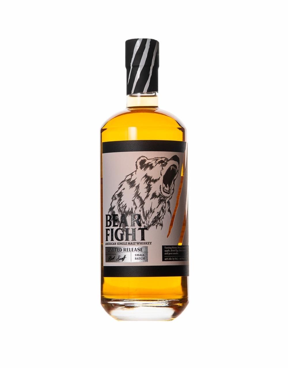 BEAR FIGHT AMERICAN SINGLE MALT WHISKEY