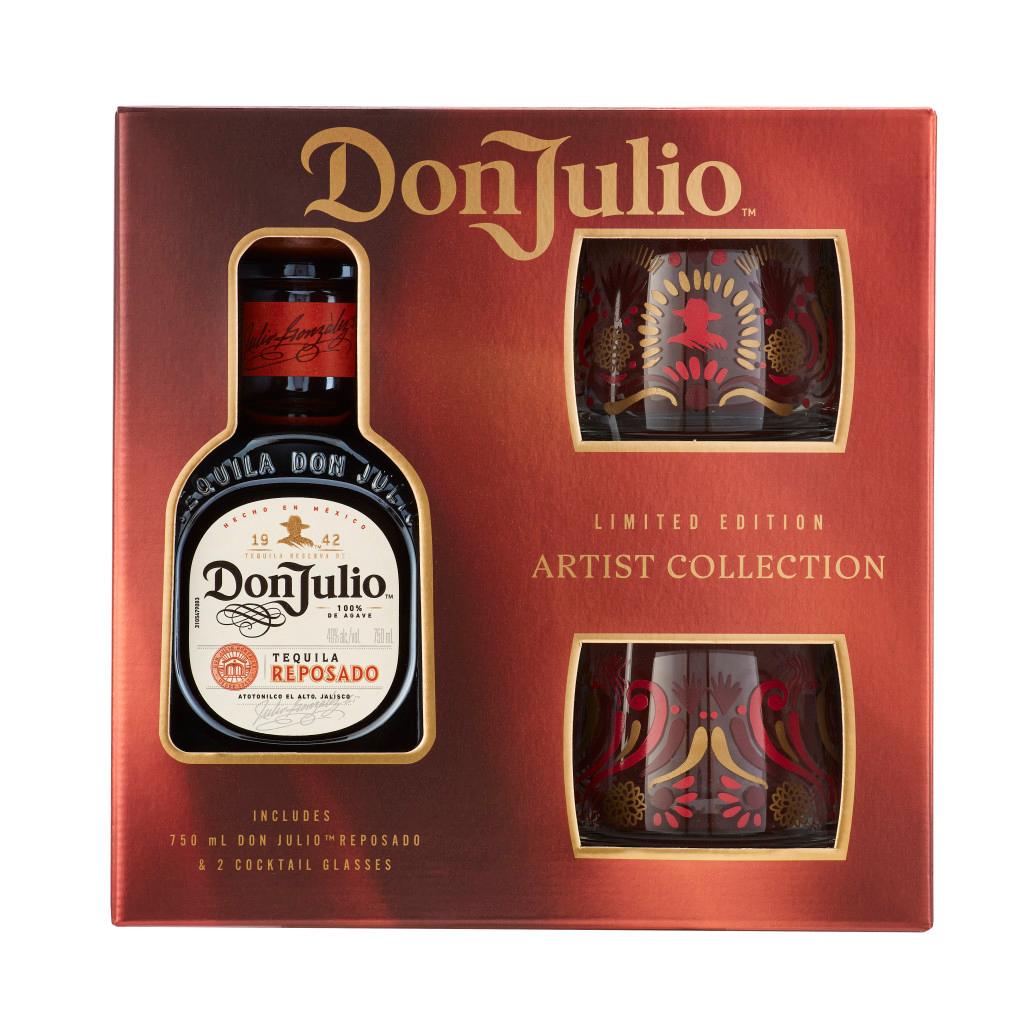 DON JULIO REPOSADO TEQUILA GIFT SET