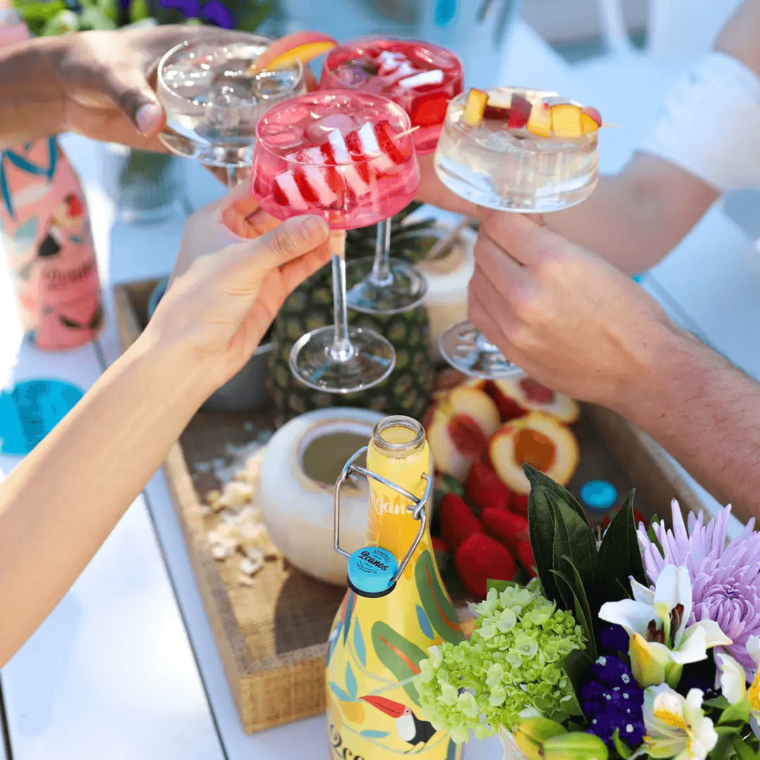 2CANOS PEACH & APRICOT FRIZZANTE SPARKLING WINE