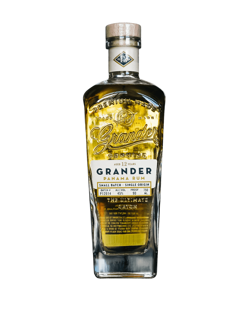 GRANDER RUM 12 YEAR OLD