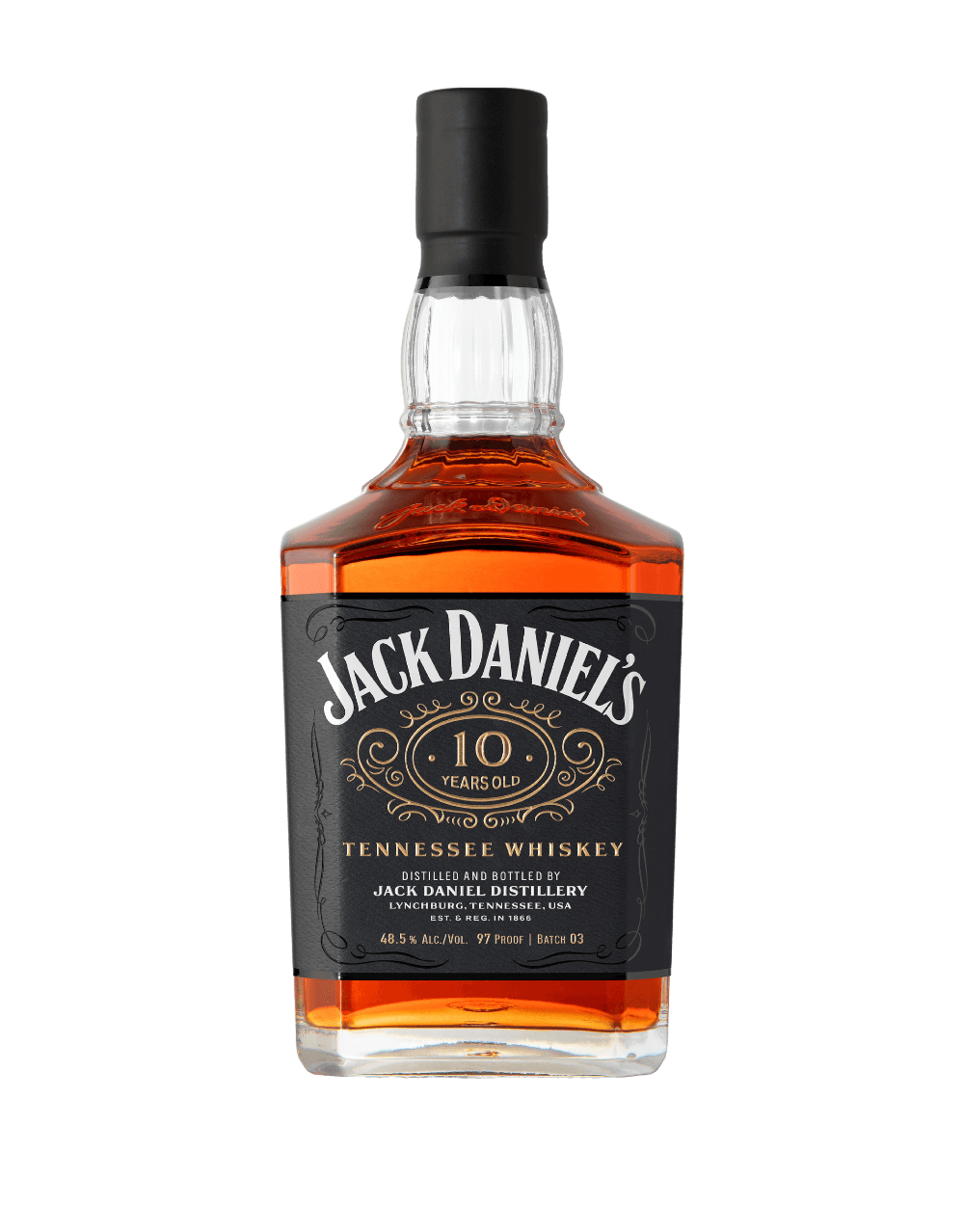 JACK DANIEL’S 10 YEARS OLD TENNESSEE WHISKEY BATCH 3 ®2024
