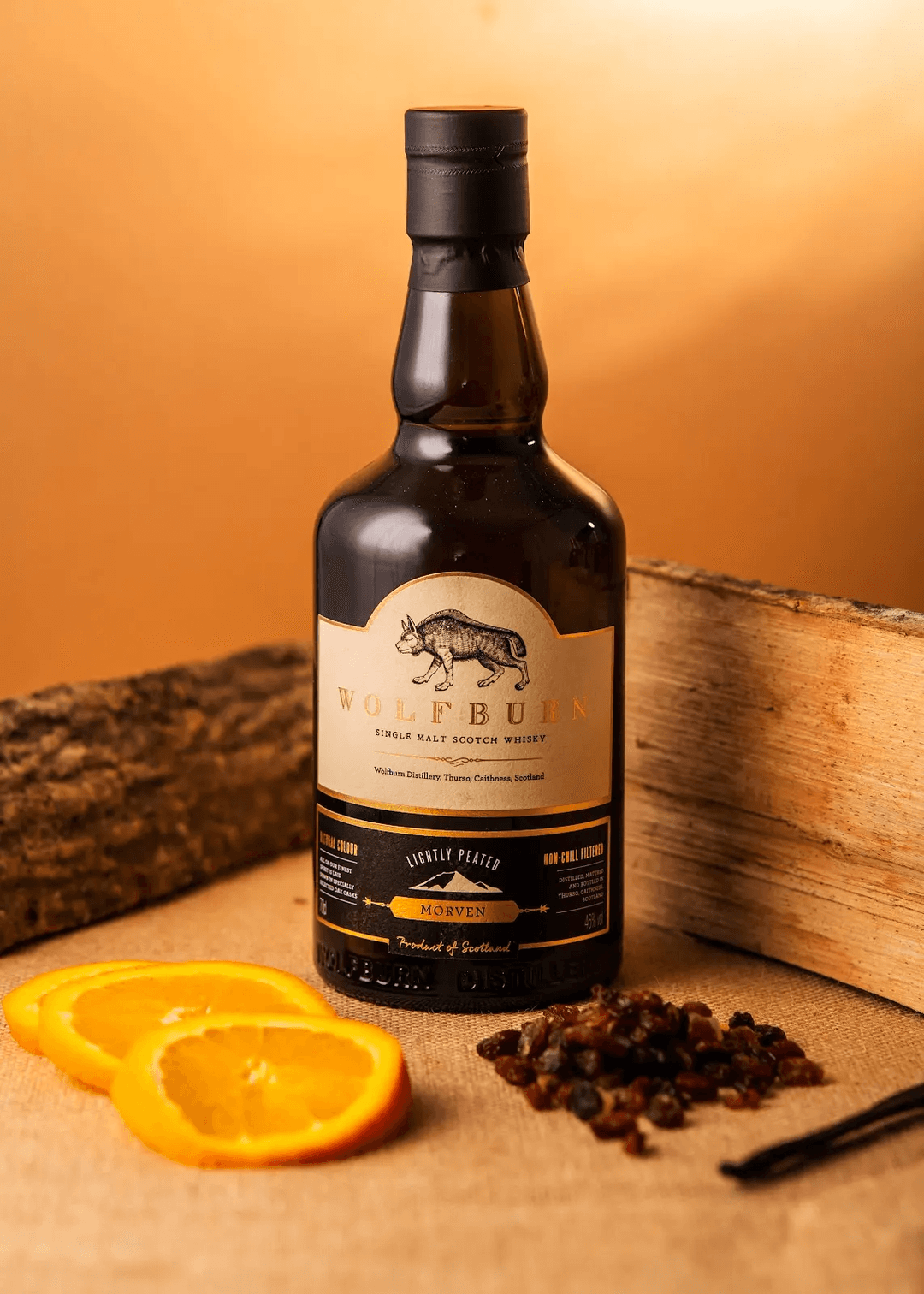 WOLFBURN MORVEN SCOTCH WHISKY