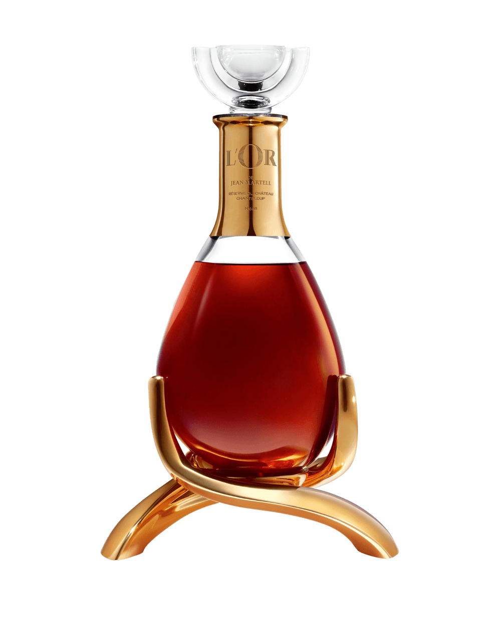 MARTELL L’OR DE JEAN MARTELL RÉSERVE DU CHÂTEAU CHANTELOUP COGNAC