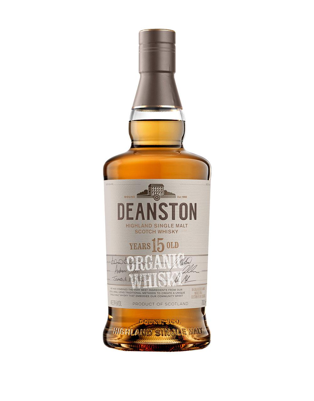 DEANSTON 15 YEAR OLD ORGANIC SCOTCH WHISKY