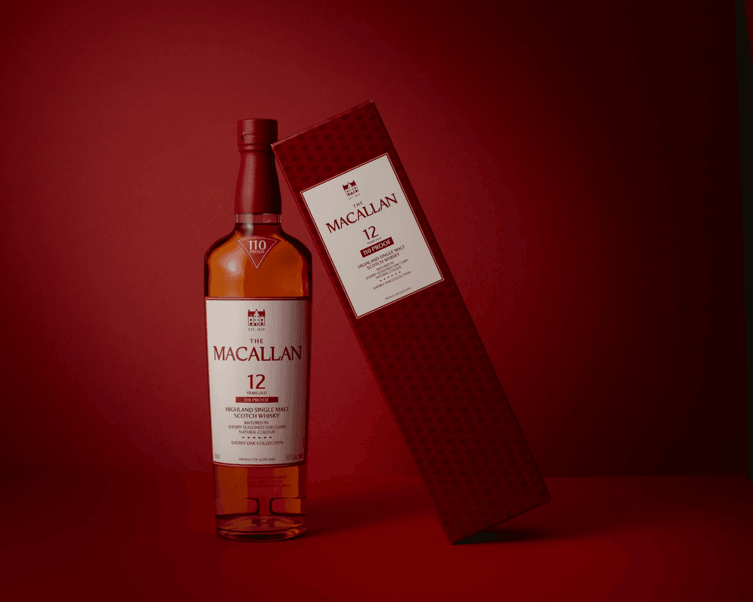 THE MACALLAN SHERRY OAK 12 YEARS OLD - 110 PROOF