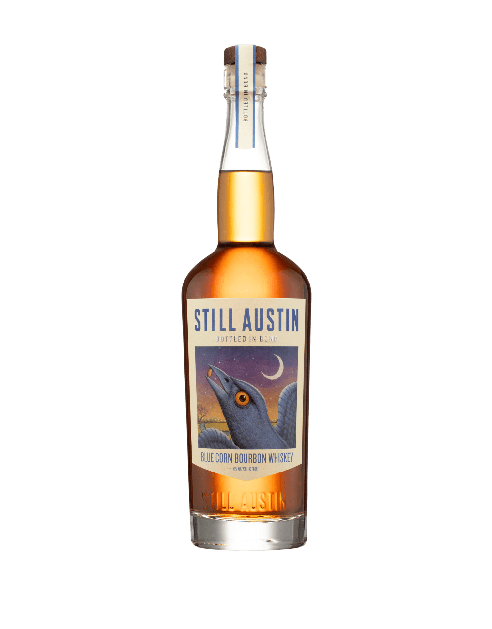 STILL AUSTIN WHISKEY CO. BOURBON BOTTLED IN BOND BLUE CORN
