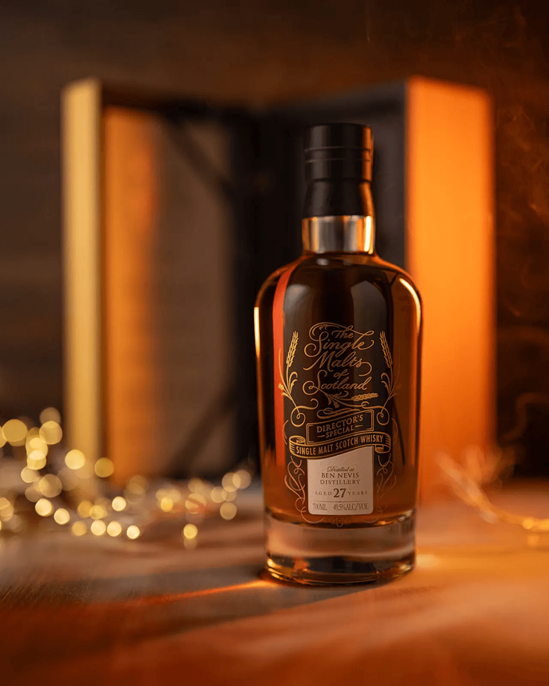 SINGLE MALTS OF SCOTLAND DIRECTOR'S SPECIAL 1996 27 YEAR OLD BEN NEVIS