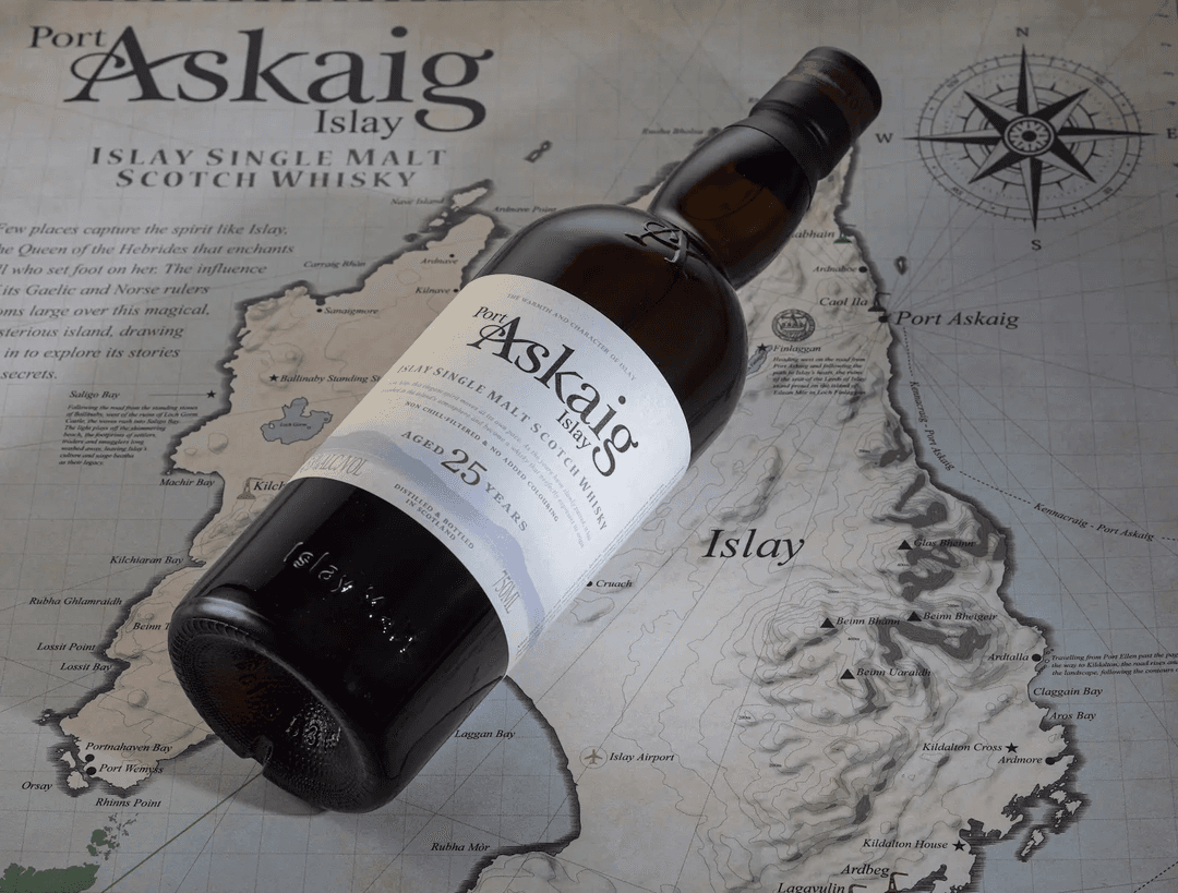 PORT ASKAIG 25 YEAR OLD ISLAY SINGLE MALT WHISKY