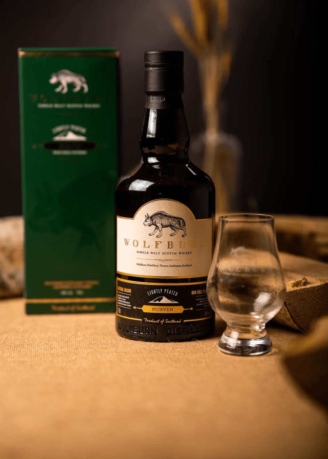 WOLFBURN MORVEN SCOTCH WHISKY