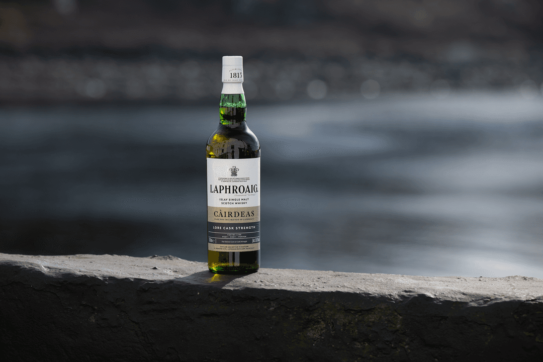LAPHROAIG CÀIRDEAS 2025 LORE CASK STRENGTH ISLAY SINGLE MALT SCOTCH WHISKY