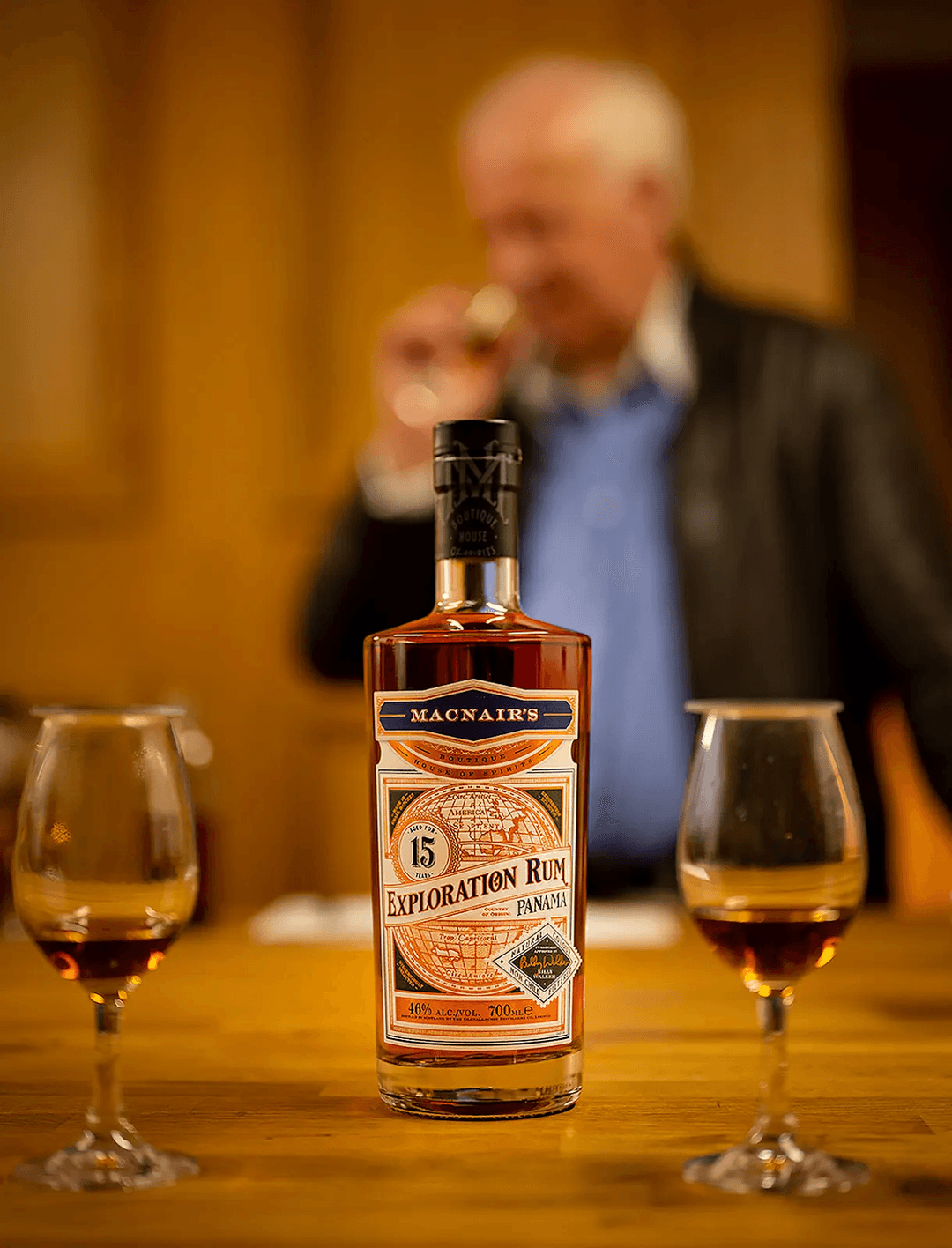 MACNAIR'S PANAMA 15 YEAR OLD EXPLORATION RUM