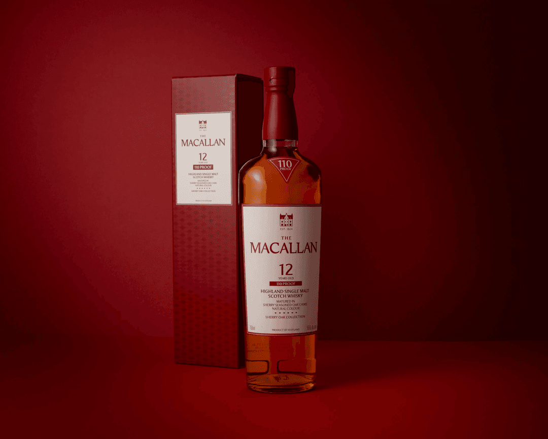 THE MACALLAN SHERRY OAK 12 YEARS OLD - 110 PROOF