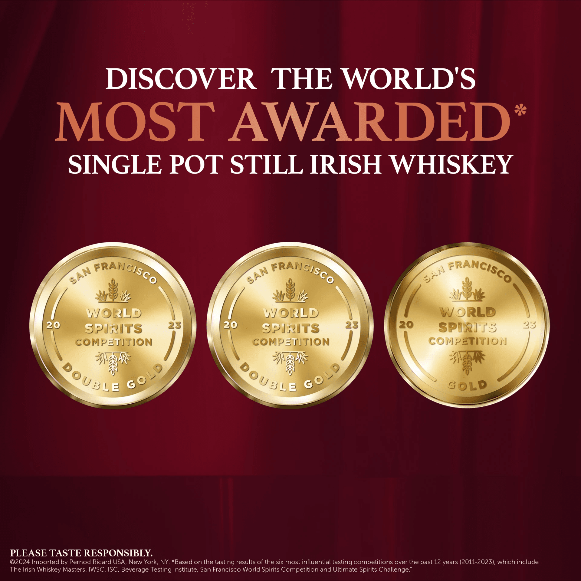 REDBREAST MISSOURI OAK EDITION SINGLE POT STILL IRISH WHISKEY