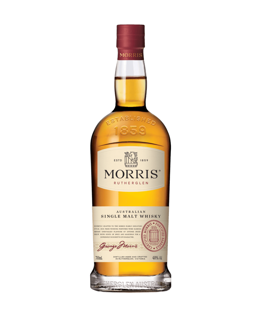 MORRIS AUSTRALIAN SINGLE MALT SIGNATURE WHISKY