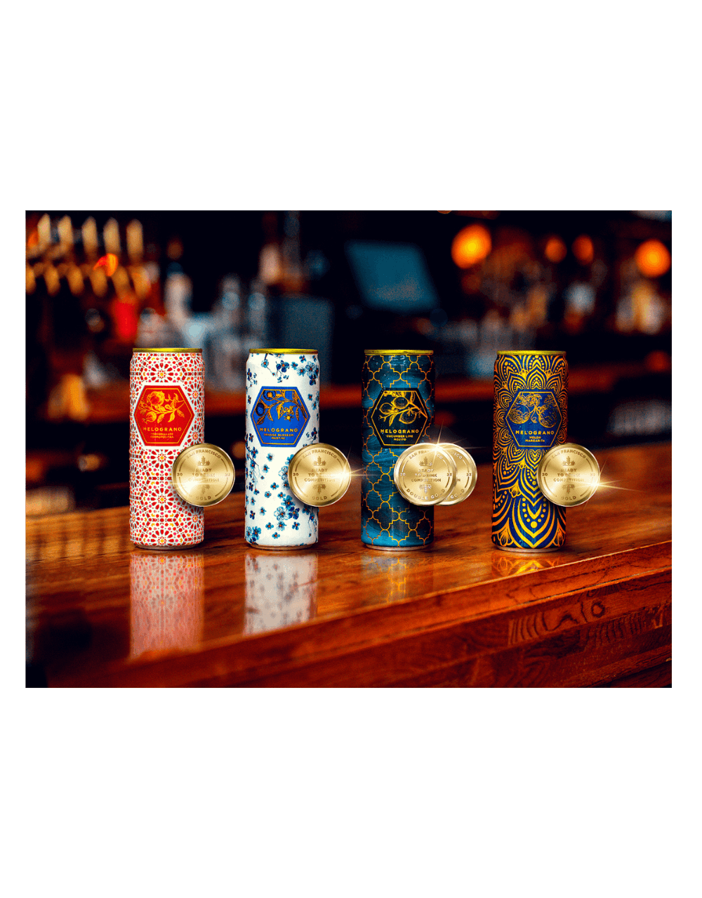 MELOGRANO PREMIUM CRAFT COCKTAILS VARIETY PACK