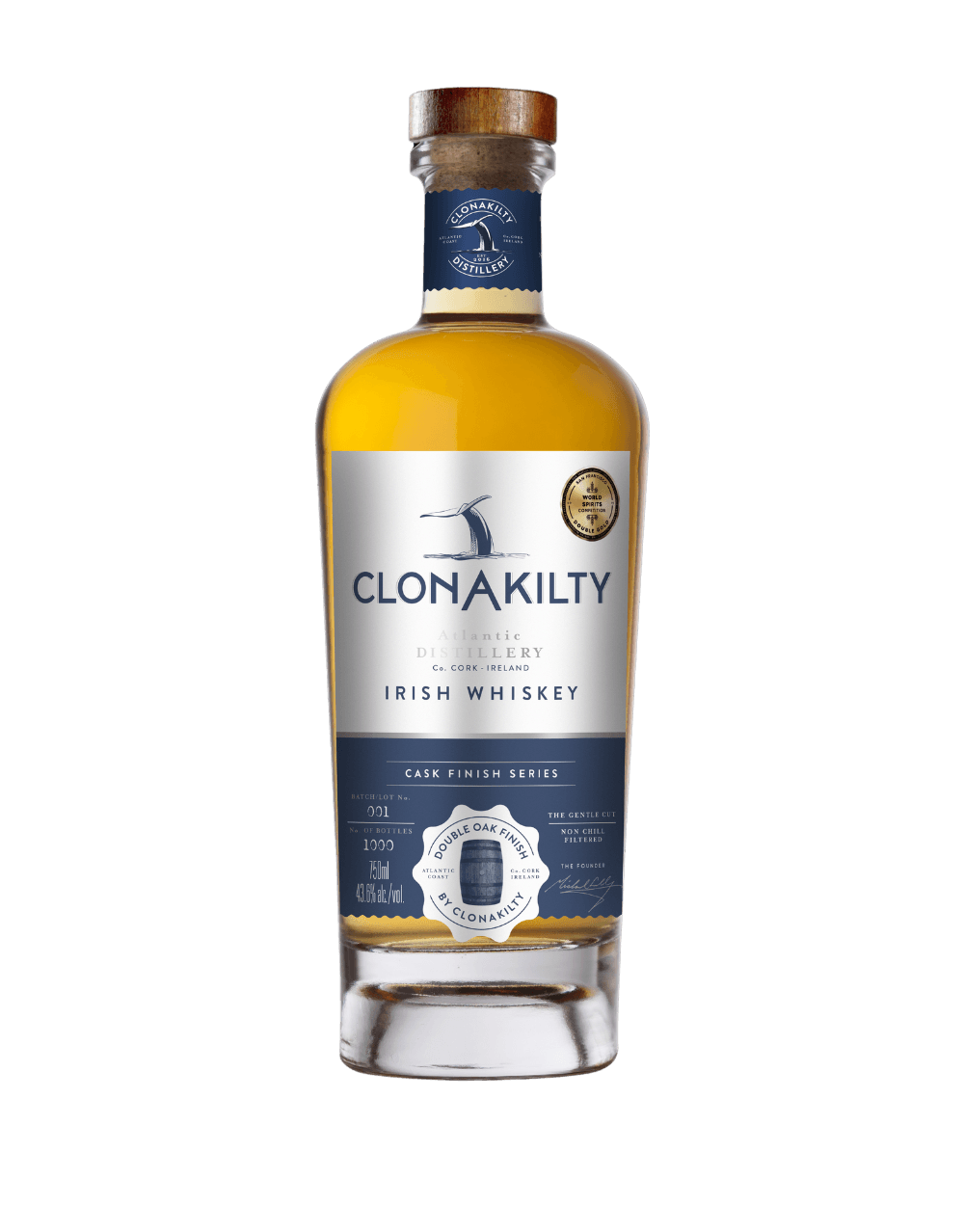 CLONAKILTY IRISH WHISKEY DOUBLE OAK