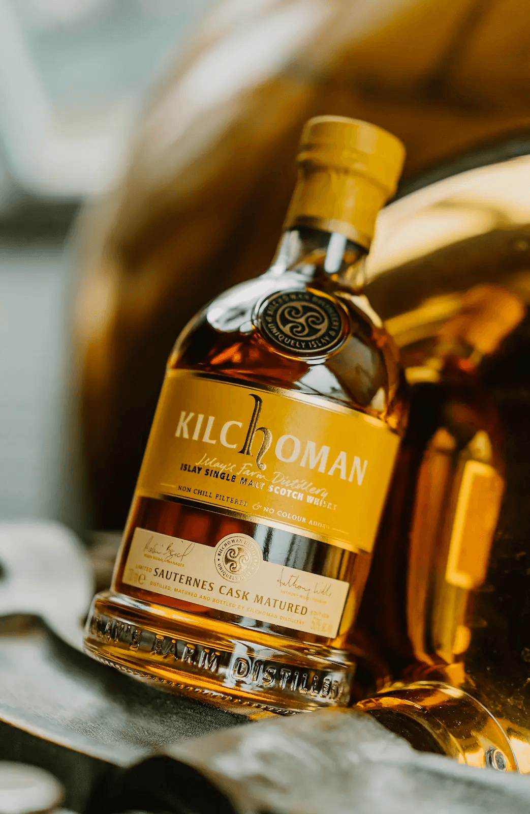KILCHOMAN SAUTERNES CASK MATURED SCOTCH WHISKY