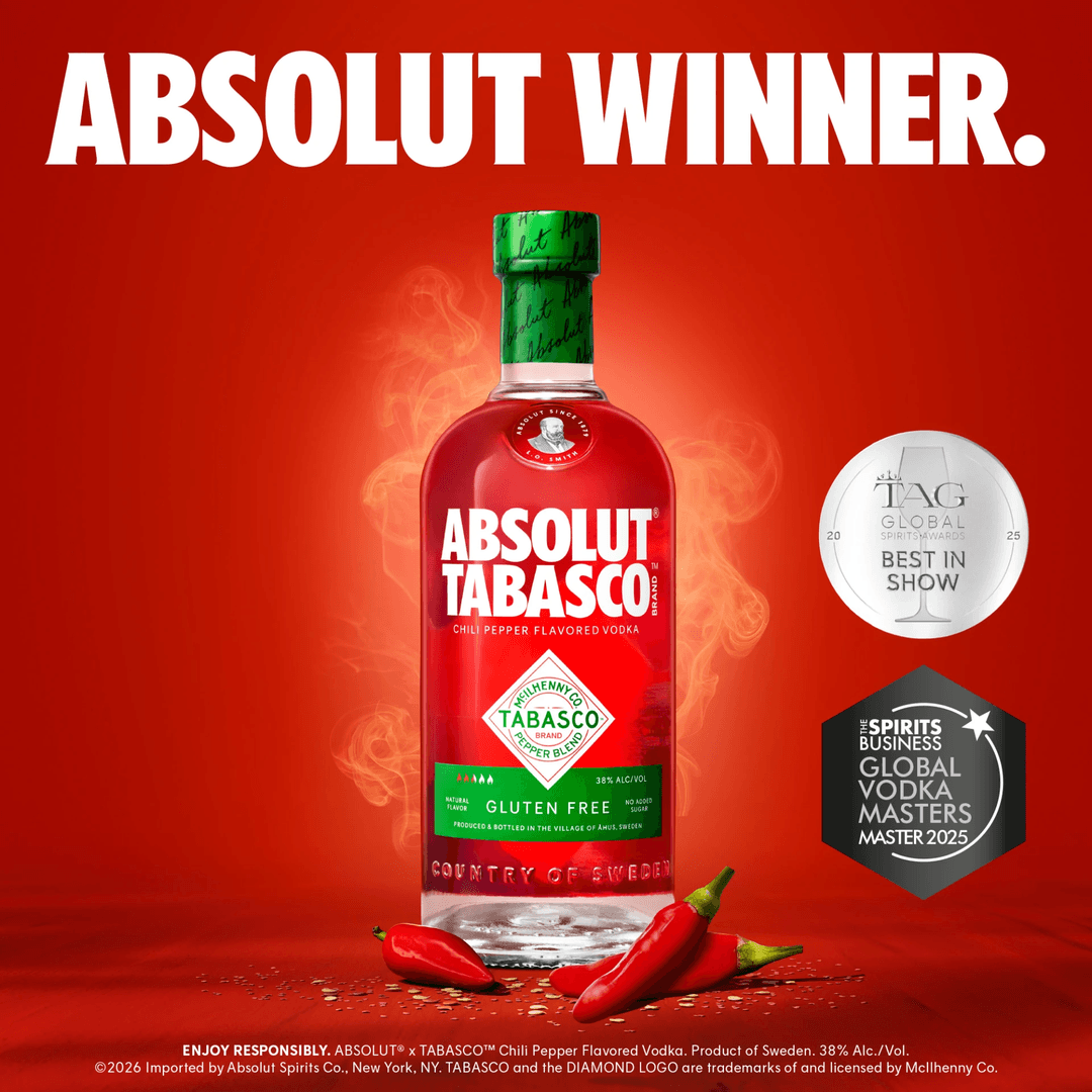 ABSOLUT TABASCO FLAVORED VODKA