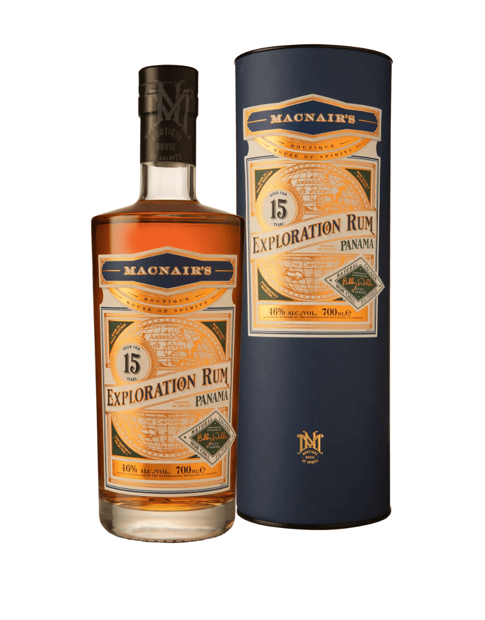 MACNAIR'S PANAMA 15 YEAR OLD EXPLORATION RUM